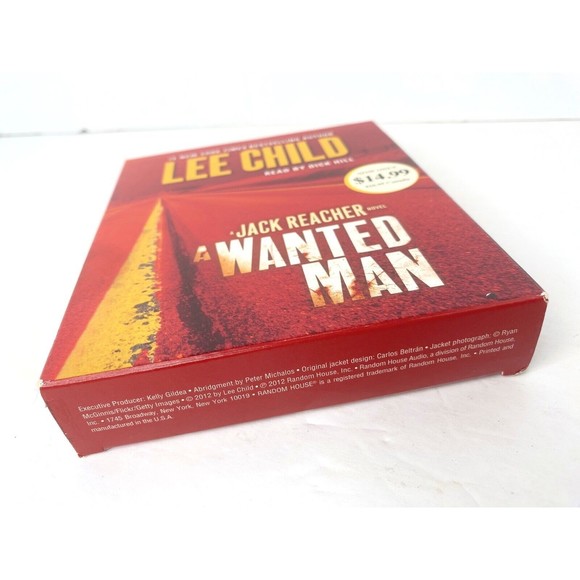 Jack Reacher Ser.: A Wanted Man by Lee Child (2012, Compact Disc, Unabridged... - Picture 2 of 8